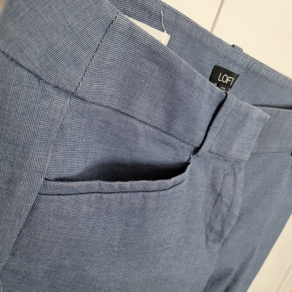 Size 4 ankle pant by LOFT The Riviera style - Picture 10 of 13